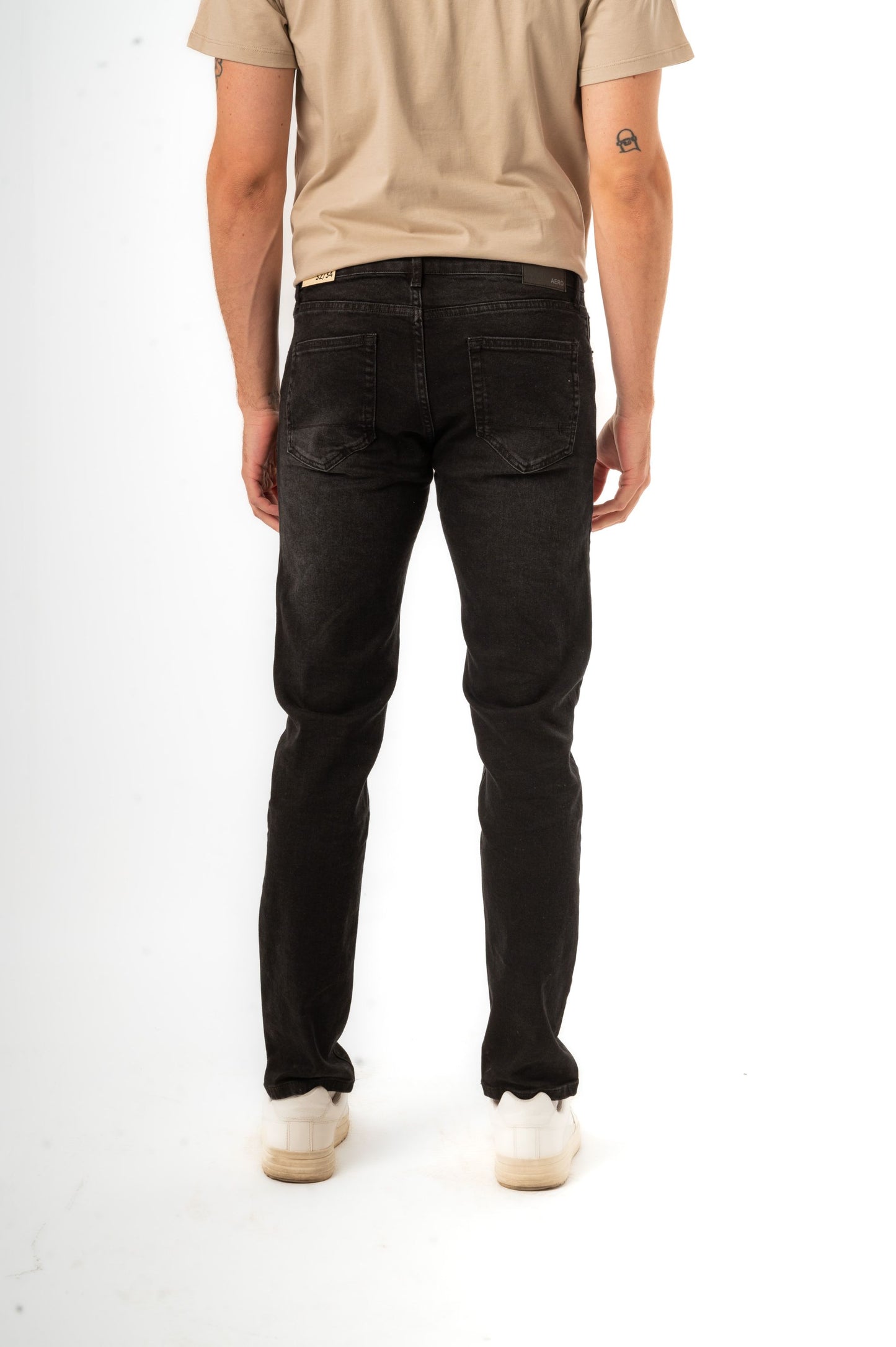 SLIM PREMIUM AIR JEANS-BLACKWASH