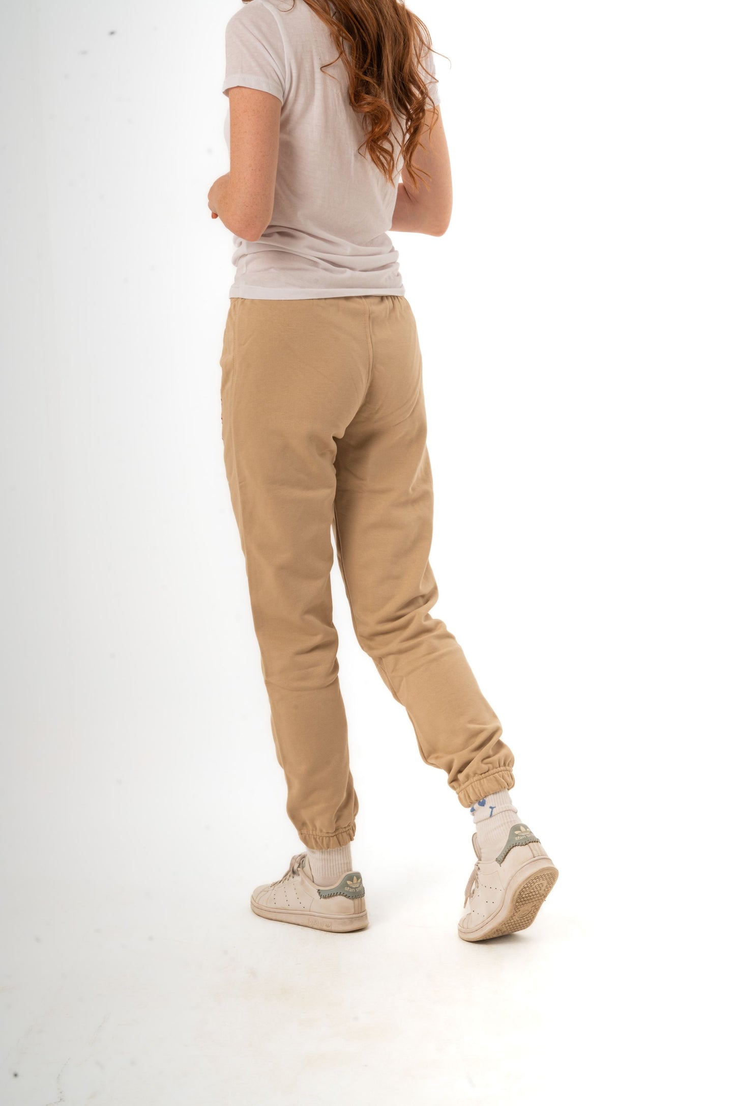 AERO NEW YORK CINCHED SWEATPANTS-BEIGE