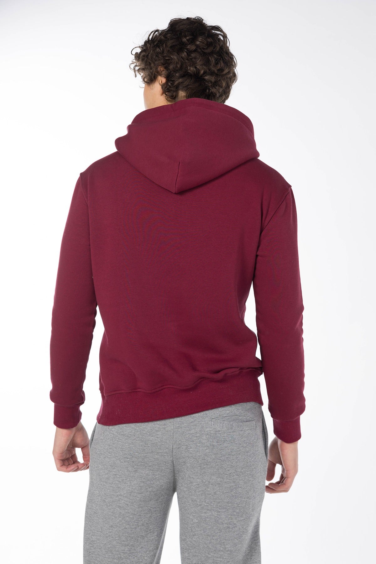 AEROPOSATALE EMBROIDERED HOODIE-DKRED