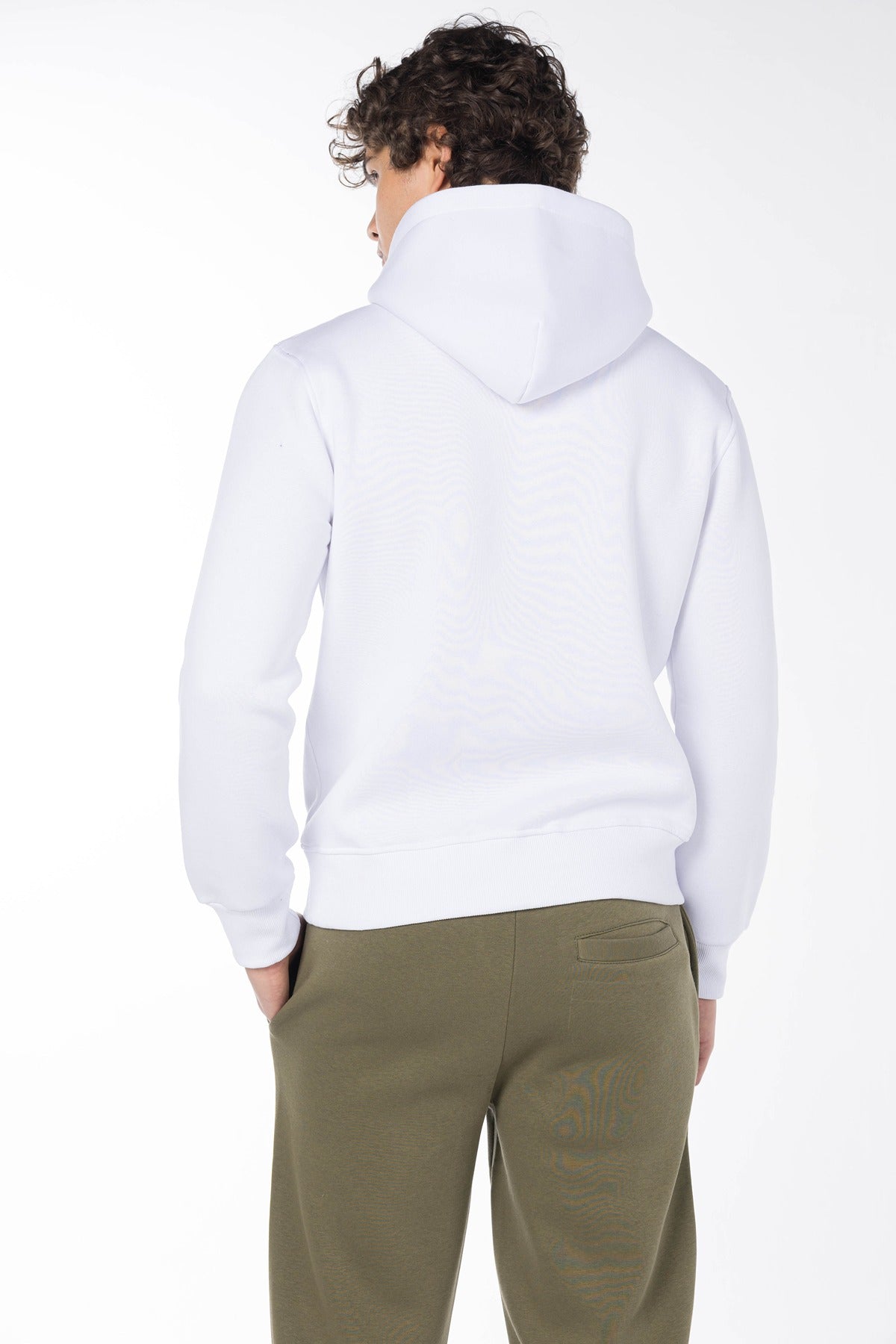 AEROPOSTALE NEW YORK CIRCLE HOODIE-WHITE