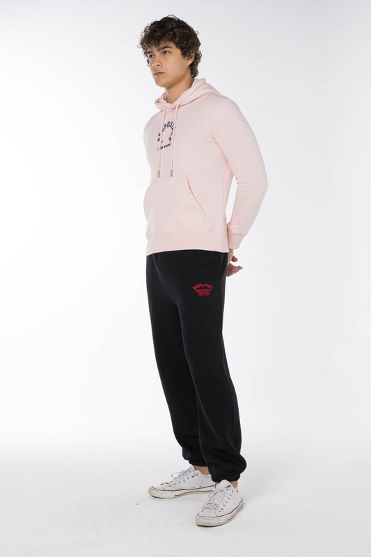 AEROPOSATE ORIGINIAL ESTD. 1987 JOGGER SWEATPANTS-BLACK