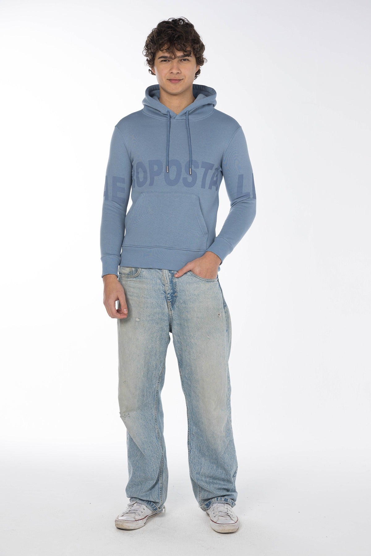 AEROPOSTALE HOODIE-BLUE